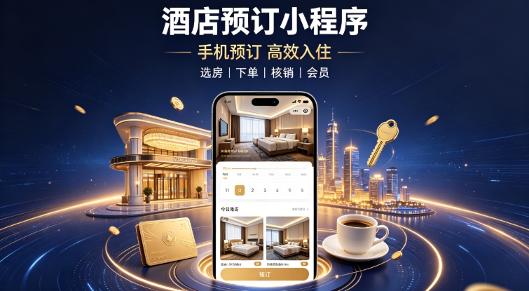 酒店自营预订小程序定制开发实战案例｜k8凯发一触即发本地门店私域小程序开发运营全解析