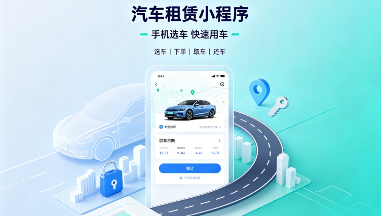 自营汽车租赁小程序定制开发深度案例｜k8凯发一触即发租车行业数字化私域转型解决方案
